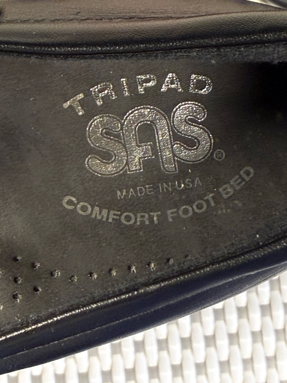 NWOB SAS Maria Comfort Black Leather Mary Jane Shoes Size 6 - Picture 13 of 14